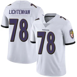 Gerad Lichtenhan Baltimore Ravens Youth Limited Vapor Untouchable Nike Jersey - White
