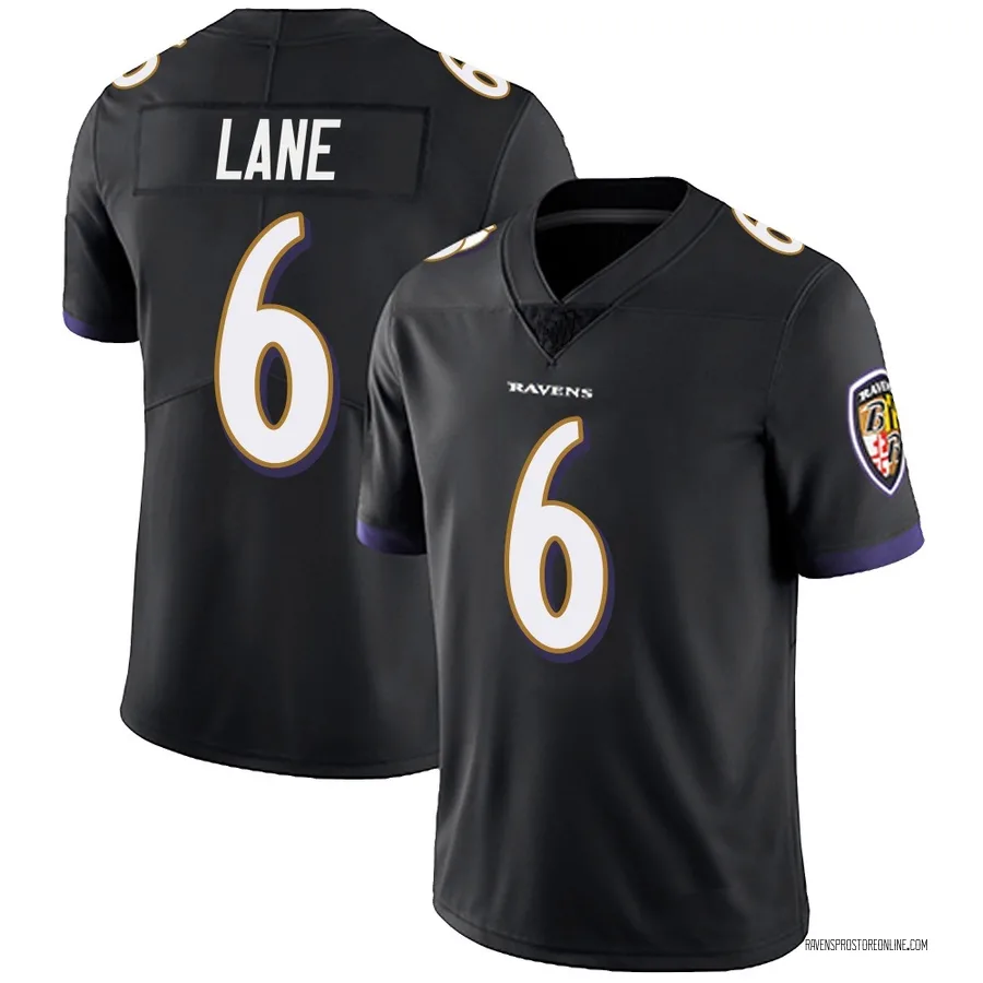 Ja'Kobi Lane Baltimore Ravens Men's Limited Alternate Vapor Untouchable Nike Jersey - Black