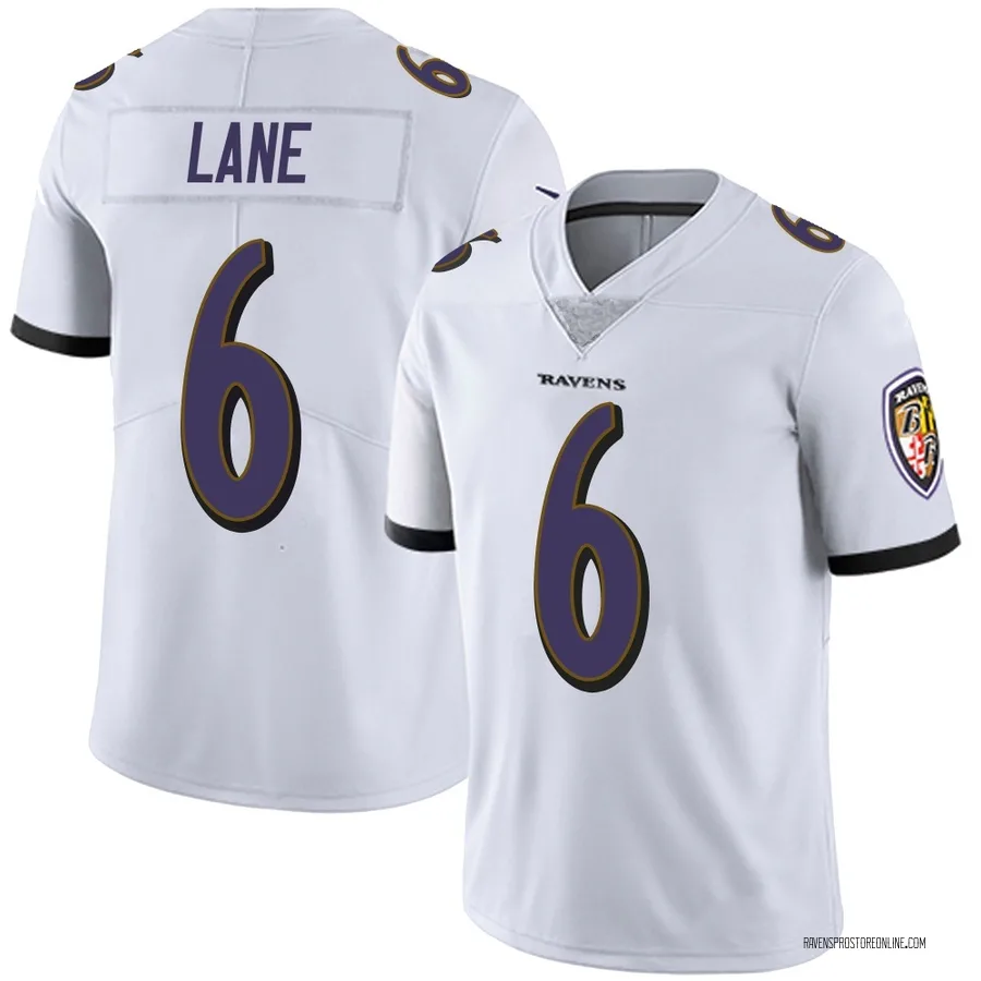 Ja'Kobi Lane Baltimore Ravens Men's Limited Vapor Untouchable Nike Jersey - White