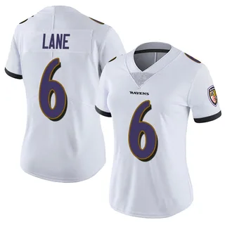 Ja'Kobi Lane Baltimore Ravens Women's Limited Vapor Untouchable Nike Jersey - White