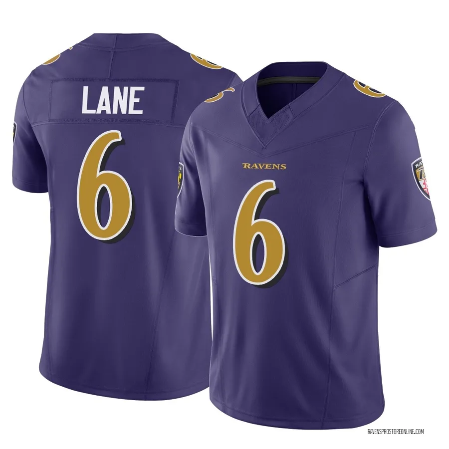 Ja'Kobi Lane Baltimore Ravens Youth Limited Vapor F.U.S.E. Nike Jersey - Purple
