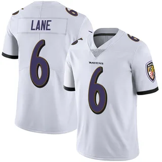 Ja'Kobi Lane Baltimore Ravens Youth Limited Vapor Untouchable Nike Jersey - White