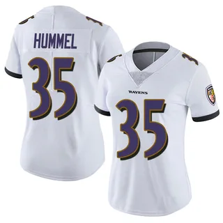 Jacob Hummel Baltimore Ravens Women's Limited Vapor Untouchable Nike Jersey - White