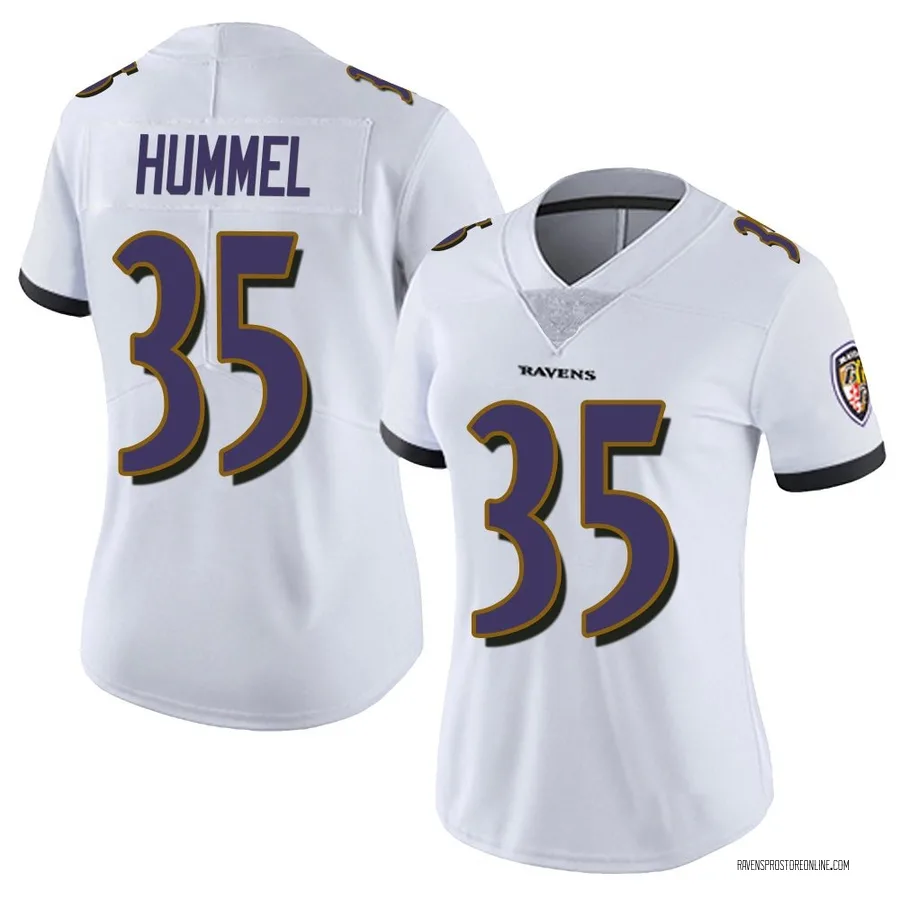 Jacob Hummel Baltimore Ravens Women's Limited Vapor Untouchable Nike Jersey - White