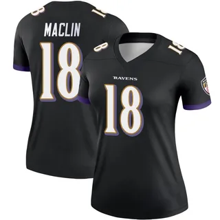 Jeremy Maclin Baltimore Ravens Women's Legend Jersey - Black