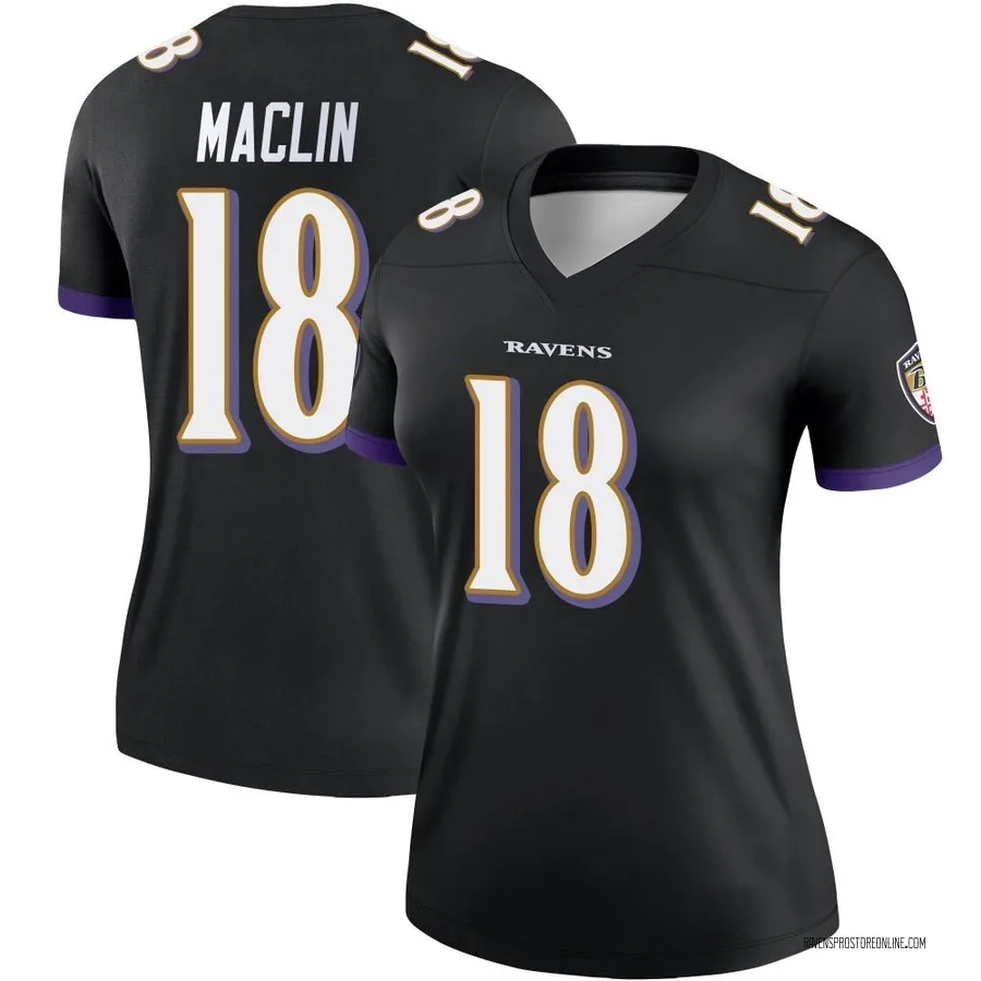 Jeremy Maclin Baltimore Ravens Women's Legend Nike Jersey - Black