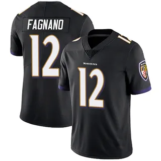 Joe Fagnano Baltimore Ravens Youth Limited Alternate Vapor Untouchable Nike Jersey - Black
