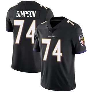 John Simpson Baltimore Ravens Youth Limited Alternate Vapor Untouchable Nike Jersey - Black