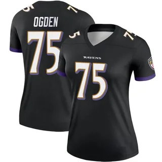 Jonathan Ogden Baltimore Ravens Women's Legend Jersey - Black