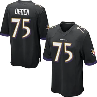 Jonathan Ogden Baltimore Ravens Youth Game Nike Jersey - Black