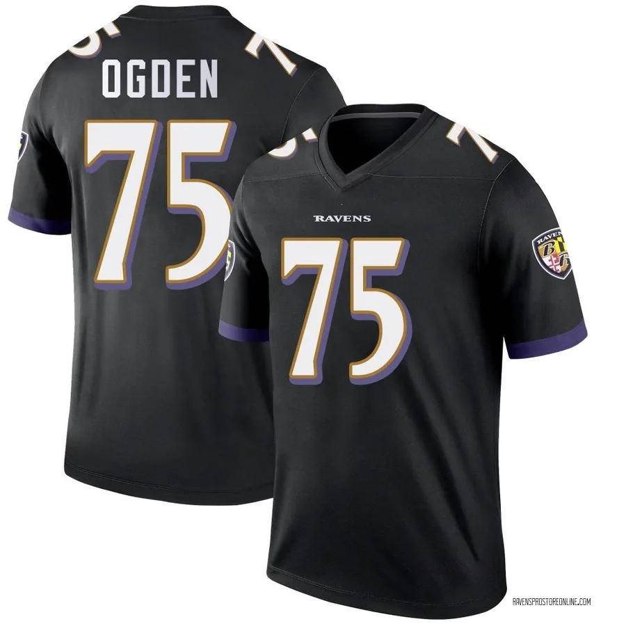 Jonathan Ogden Baltimore Ravens Youth Legend Nike Jersey - Black