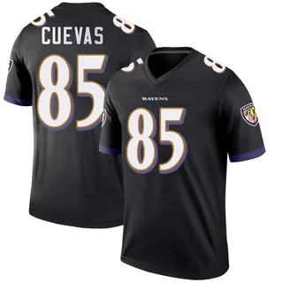 Josh Cuevas Baltimore Ravens Youth Legend Nike Jersey - Black