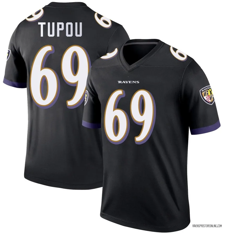 Josh Tupou Baltimore Ravens Youth Legend Nike Jersey - Black