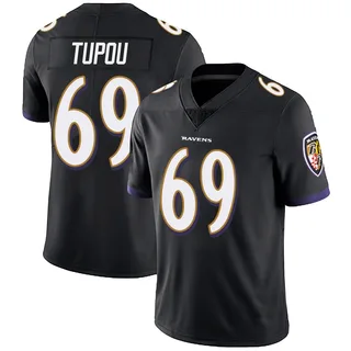 Josh Tupou Baltimore Ravens Youth Limited Alternate Vapor Untouchable Nike Jersey - Black