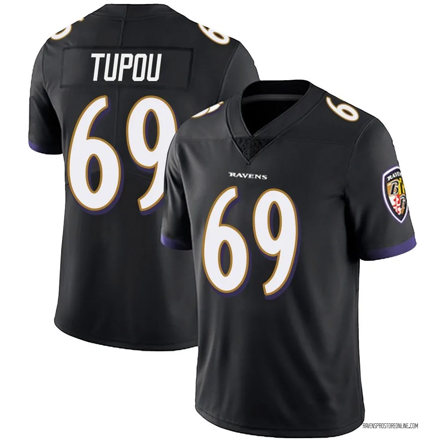 Josh Tupou Baltimore Ravens Youth Limited Alternate Vapor Untouchable Nike Jersey - Black