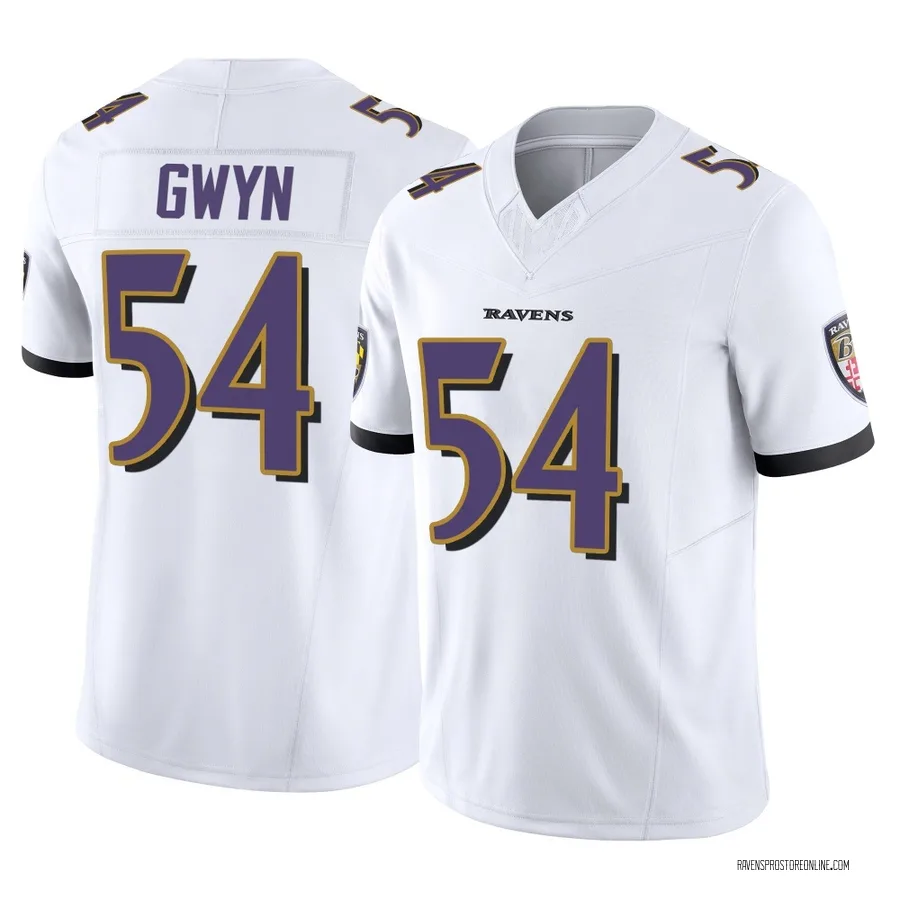 Jovaughn Gwyn Baltimore Ravens Youth Limited Vapor F.U.S.E. Nike Jersey - White