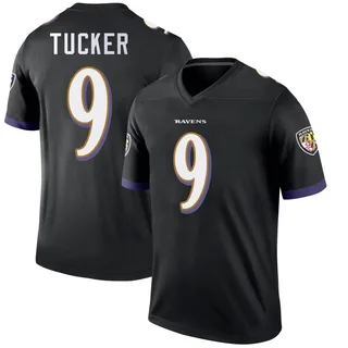 Justin Tucker Baltimore Ravens Youth Legend Jersey - Black