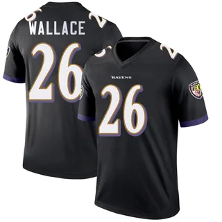K'Von Wallace Baltimore Ravens Youth Legend Nike Jersey - Black