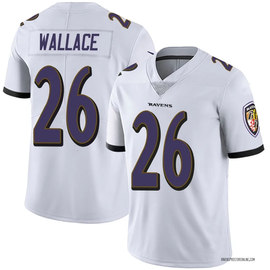 K'Von Wallace Baltimore Ravens Youth Limited Vapor Untouchable Nike Jersey - White