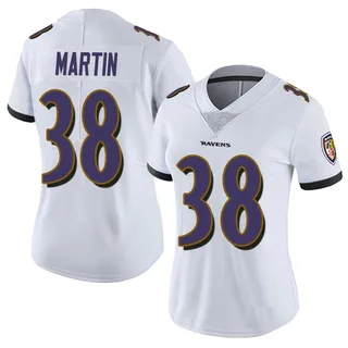 Keyon Martin Baltimore Ravens Women's Limited Vapor Untouchable Nike Jersey - White
