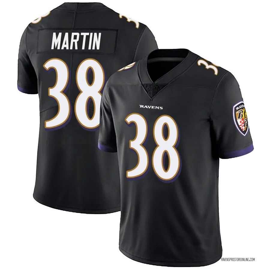 Keyon Martin Baltimore Ravens Youth Limited Alternate Vapor Untouchable Nike Jersey - Black
