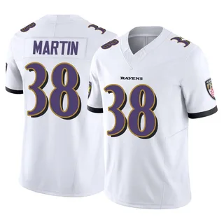Keyon Martin Baltimore Ravens Youth Limited Vapor F.U.S.E. Nike Jersey - White