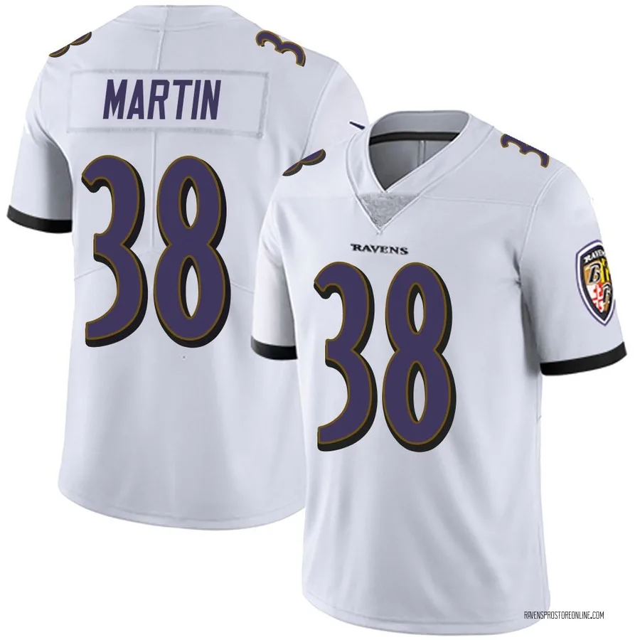 Keyon Martin Baltimore Ravens Youth Limited Vapor Untouchable Nike Jersey - White