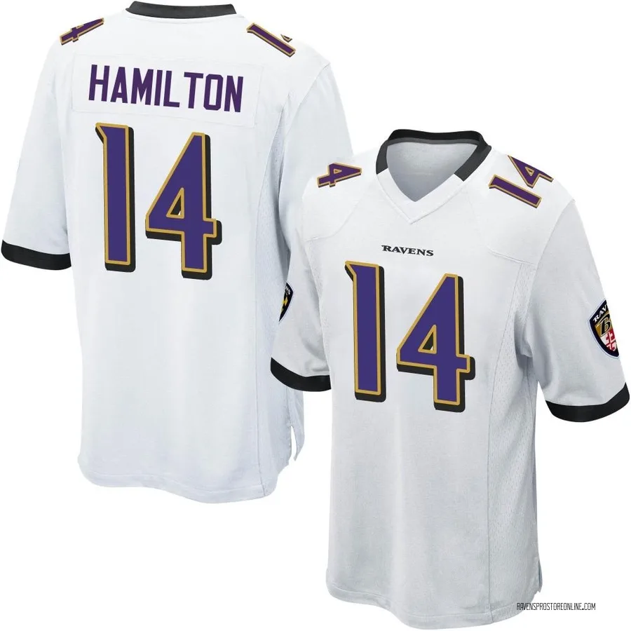 Kyle Hamilton Baltimore Ravens Men's Game Nike Jersey - White