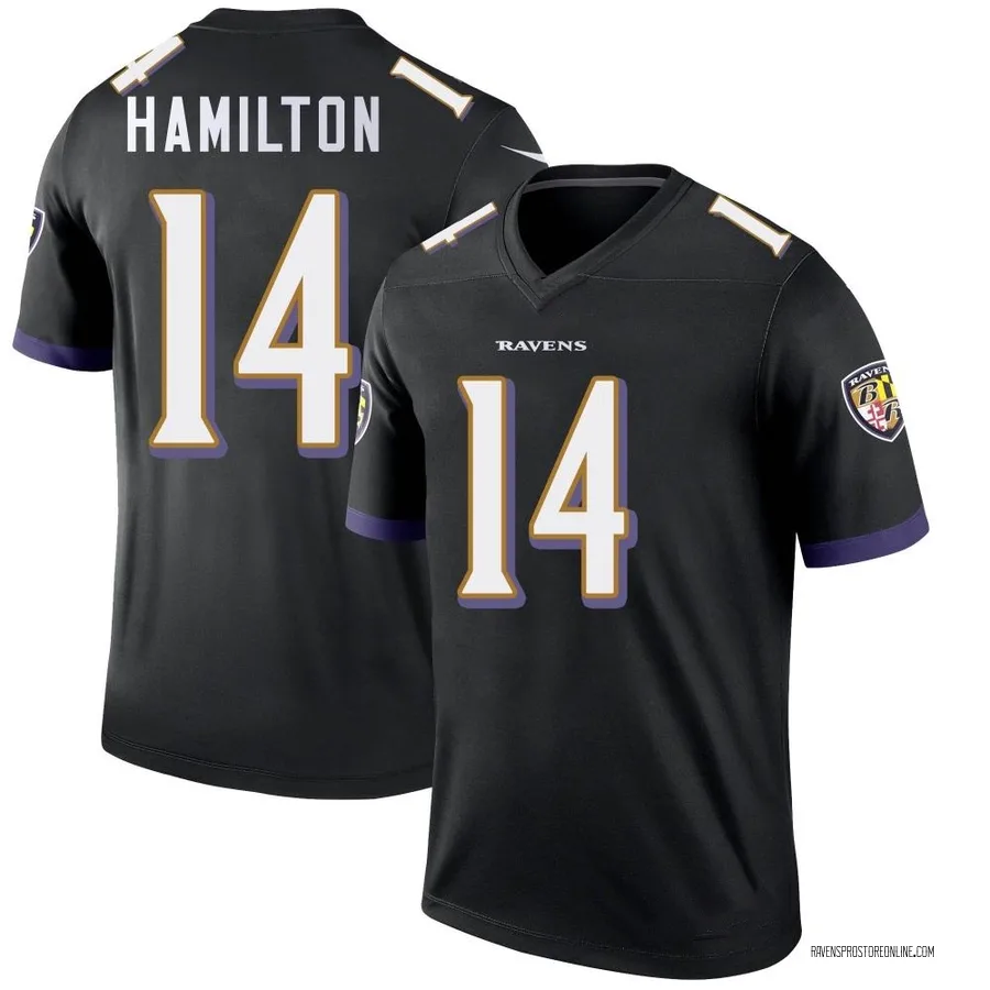 Kyle Hamilton Baltimore Ravens Men's Legend Nike Jersey - Black