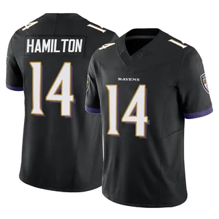 Kyle Hamilton Baltimore Ravens Men's Limited Vapor F.U.S.E. Nike Jersey - Black