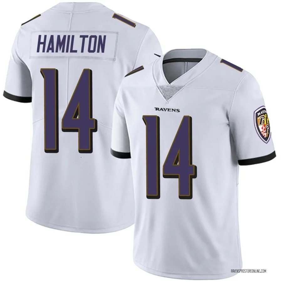 Kyle Hamilton Baltimore Ravens Men's Limited Vapor Untouchable Nike Jersey - White