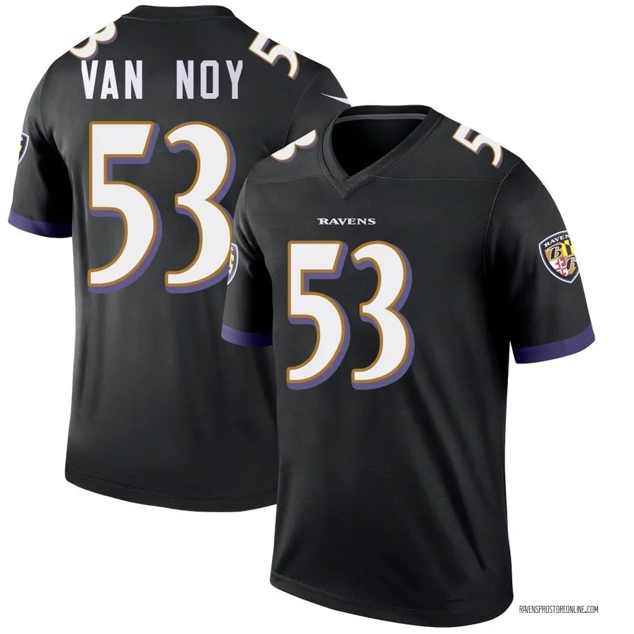 Kyle Van Noy Baltimore Ravens Men's Legend Nike Jersey - Black