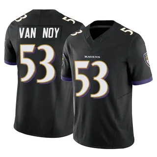 Kyle Van Noy Baltimore Ravens Men's Limited Vapor F.U.S.E. Nike Jersey - Black