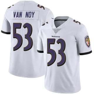 Kyle Van Noy Baltimore Ravens Men's Limited Vapor Untouchable Nike Jersey - White