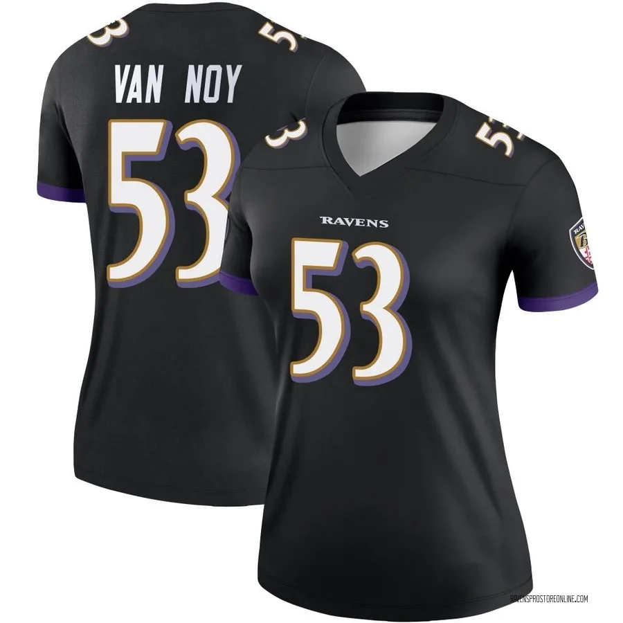 Kyle Van Noy Baltimore Ravens Women's Legend Nike Jersey - Black