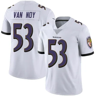 Kyle Van Noy Baltimore Ravens Youth Limited Vapor Untouchable Nike Jersey - White