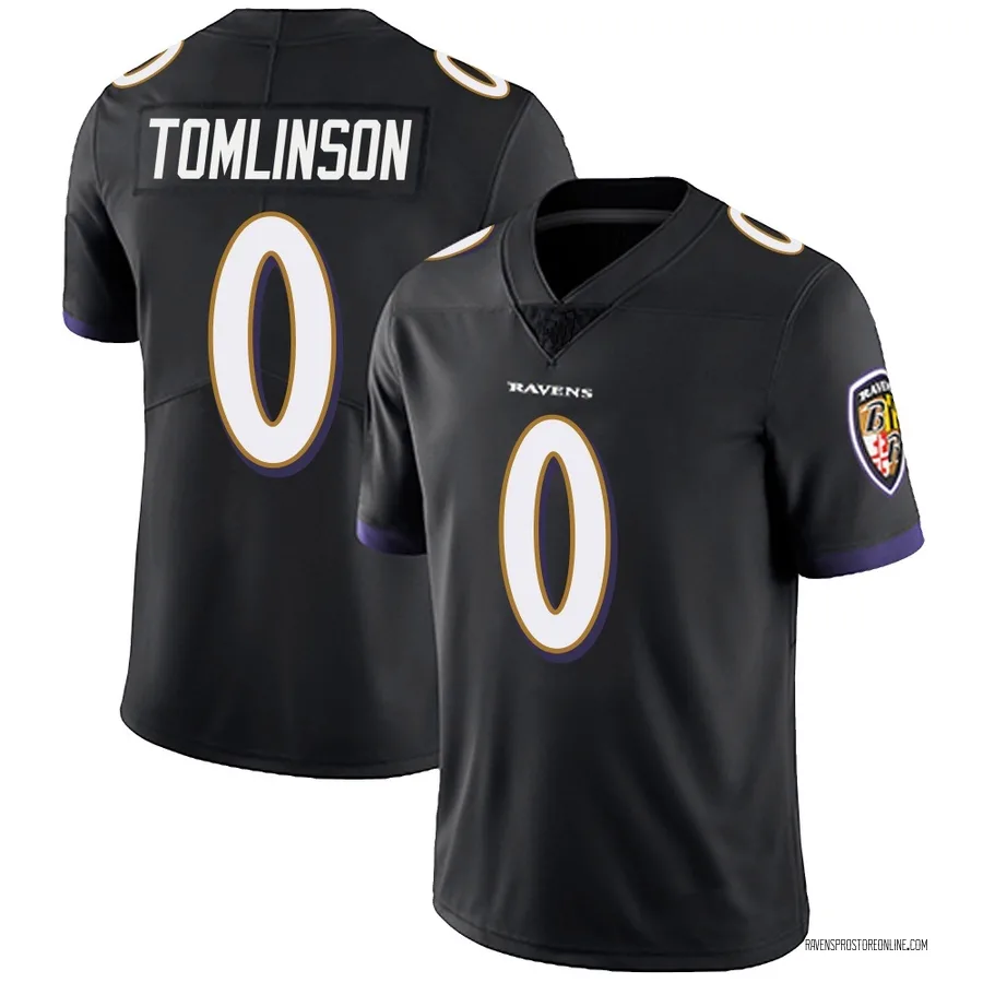 Laken Tomlinson Baltimore Ravens Men's Limited Alternate Vapor Untouchable Nike Jersey - Black