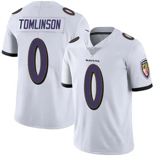 Laken Tomlinson Baltimore Ravens Youth Limited Vapor Untouchable Nike Jersey - White