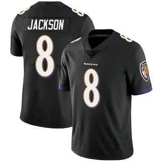 Lamar Jackson Baltimore Ravens Men's Limited Alternate Vapor Untouchable Nike Jersey - Black