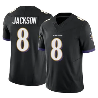 Lamar Jackson Baltimore Ravens Men's Limited Vapor F.U.S.E. Nike Jersey - Black