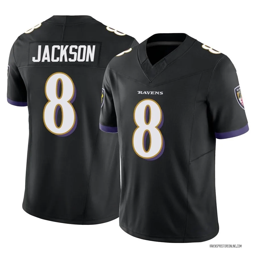 Lamar Jackson Baltimore Ravens Men's Limited Vapor F.U.S.E. Nike Jersey - Black