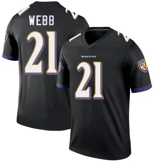 Lardarius Webb Baltimore Ravens Youth Legend Nike Jersey - Black