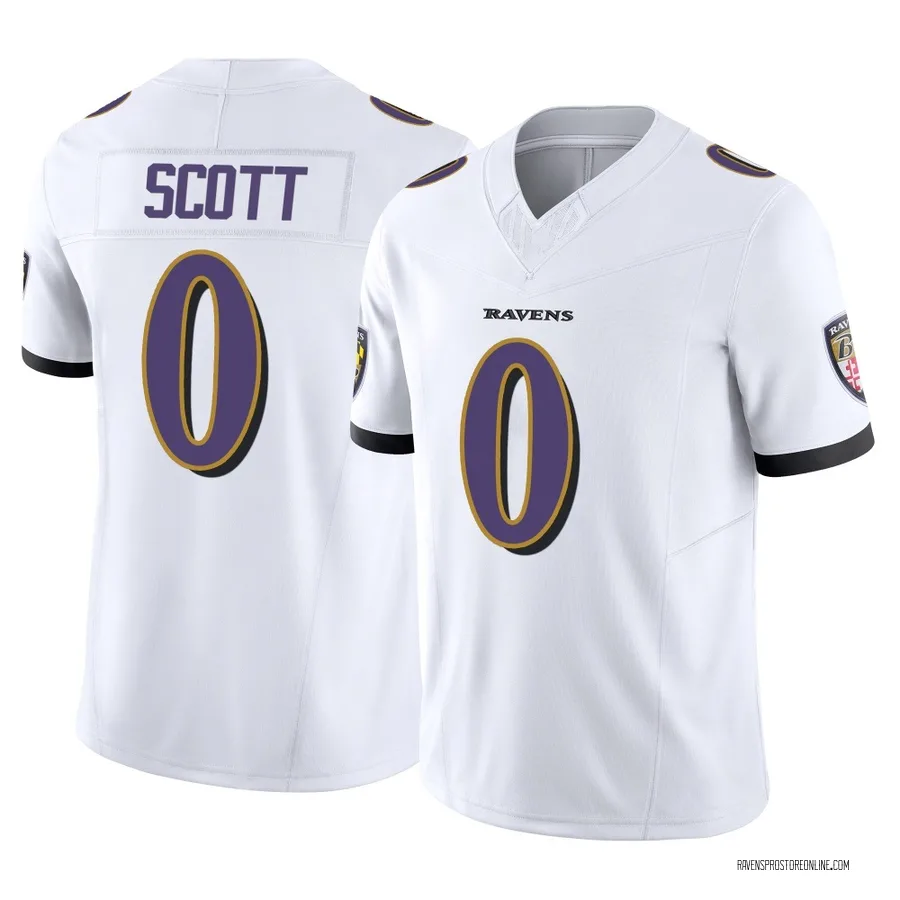 Lucas Scott Baltimore Ravens Men's Limited Vapor F.U.S.E. Nike Jersey - White
