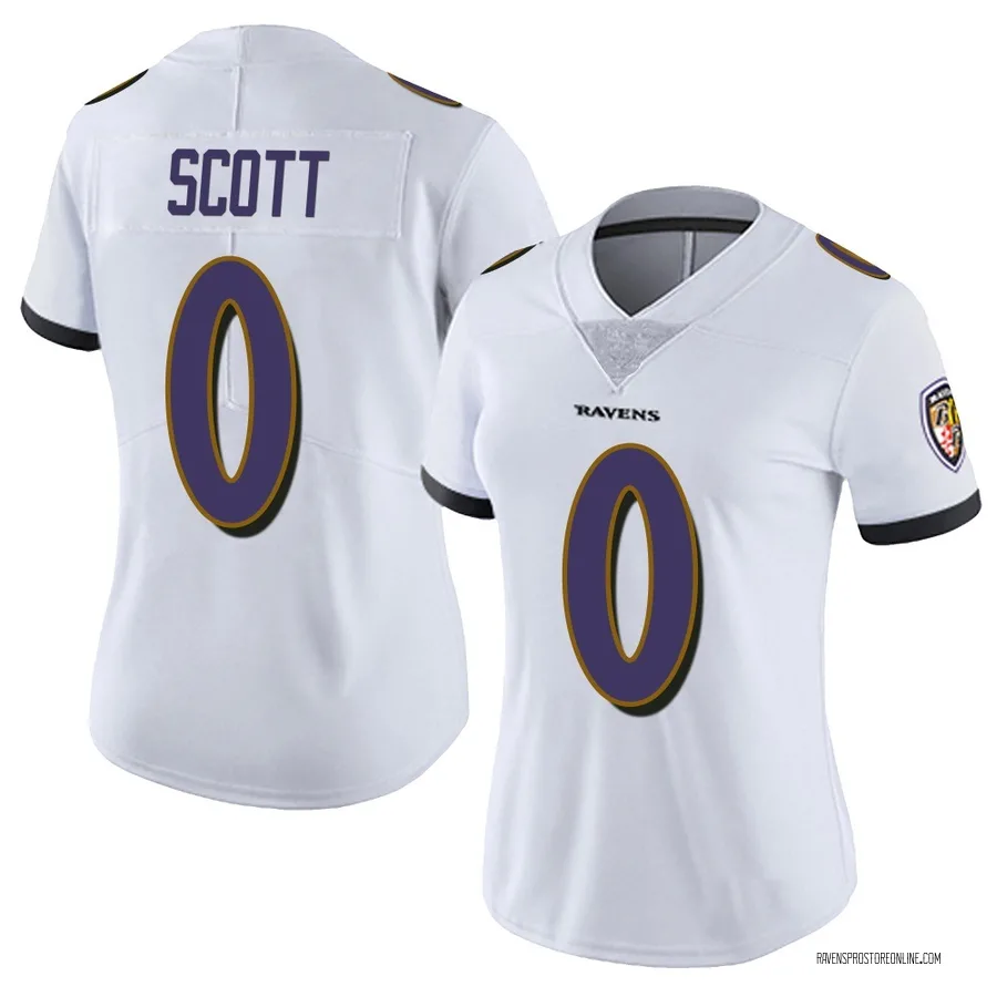 Lucas Scott Baltimore Ravens Women's Limited Vapor Untouchable Nike Jersey - White
