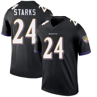 Malaki Starks Baltimore Ravens Men's Legend Nike Jersey - Black