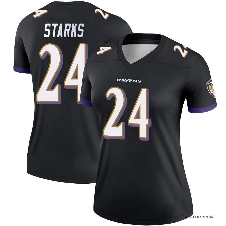Malaki Starks Baltimore Ravens Women's Legend Nike Jersey - Black