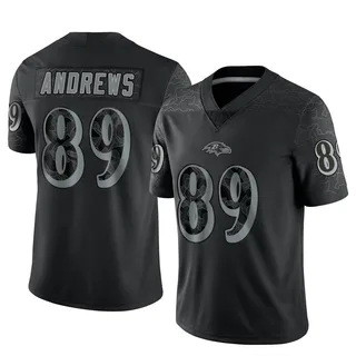 Mark Andrews Baltimore Ravens Men's Limited Reflective Nike Jersey - Black