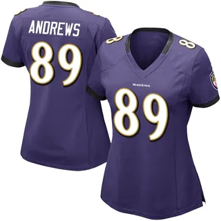 Mark Andrews Baltimore Ravens Women's Limited Team Color Vapor Untouchable Nike Jersey - Purple