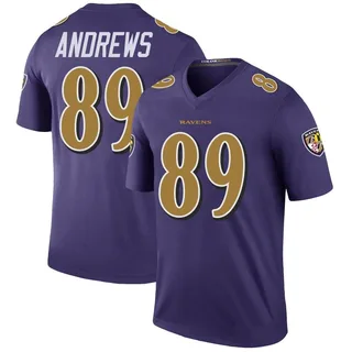 Mark Andrews Baltimore Ravens Youth Color Rush Legend Nike Jersey - Purple