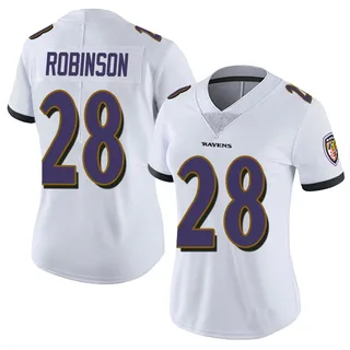 Marquise Robinson Baltimore Ravens Women's Limited Vapor Untouchable Nike Jersey - White